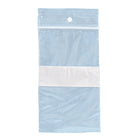 SPC - Sacs poly refermable avec trou de suspension - 2 Mil - 6po x 9po - Bande Blanche - 1000 Paquet-Sac refermable