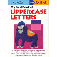 Éditions Kumon - Cahiers d'exercices pédagogiques pour enfants, My First Book Of Uppercase Letters, prématernelle, maternelle-L'éducation des enfants