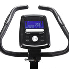 Stamina - Vélo d’exercice magnétique 345 - noir-Guidon rembourré avec capteurs de fréquence cardiaque intégrés