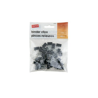 Staples - Pinces relieuses, mini, 3/5 po, noir, 40/pqt-Des pinces en métal robustes pour bien retenir les papiers