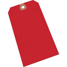 Crownhill - Étiquettes vierges rouges, taille 6, 5 1/4 x 2 5/8 po-Ces étiquettes polyvalentes peuvent être utilisées pour l’expédition, la vente au détail, les vitrines et le marquage des articles.