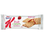Kellogg's - Barres croquantes Special K - saveur de fraises - 125 g - Paquet de 6-Un pur moment de plaisir avec ces deux tartelettes légères et croustillantes au délicieux goût de petits fruits, agrémentées d'un ruban de glaçage et contenant 100 calories.