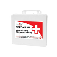 First Aid Central - Trousse de premiers soins règlementaire CSA - Type 3 - Intermédiaire - Petite - Plastique-Pour les lieux de travail à risque élevé suivant les normes CSA et comptant de 2 à 25 travailleurs par quart de travail.