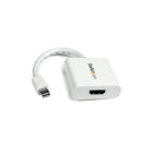 StarTech  Adaptateur convertisseur vidéo Mini DisplayPort à HDMIMD, blanc-Ce convertisseur compact et facile à utiliser rend le port Mini DisplayPort rétrocompatible avec votre écran ou projecteur HDMI