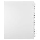 Mark Maker – Ensemble d’onglets séparateurs juridiques blancs, 1/15 onglets, format lettre, sans trous, numéros 121 à 135-Onglets séparateurs blancs, 1/15 onglets