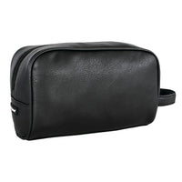 Swiss Gear Pu Toiletry Bag, Black, SWT0400-Fabriqué en similicuir