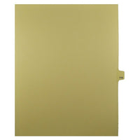 Mark Maker – Onglets séparateurs juridiques beiges, 1/25 onglets, format lettre, sans trous, numéro 114, 25/paquet-Onglets séparateurs beiges, 1/25 onglets