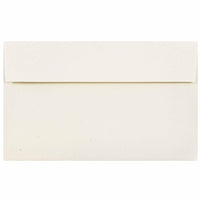 Jam Paper - Enveloppes A10 pour invitations, 6 x 9 1/2 po, papier recyclé asclépiade ivoire, paq./1000 (03313B) -Asclépiade ivoire