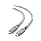 Câble USB 3.1 Gen 2 USB-C vers USB-C certifié USB-IF Cable Matters avec débit de 10 Gbps, vidéo 4K et Alimentation électrique-Connectez un Chromebook avec USB-C à n'importe quel périphérique USB-C tel qu'un écran USB-C, un disque dur ou une station d'accueil