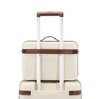 Samsonite - Virtuosa Cas de Train - Blanc Cassé-Le panneau de séparation et les sangles croisées aident à fixer vos effets personnels