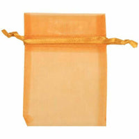JAM Paper - Sacs transparents - Petit - 3 x 4 - Or - Vrac 96 sacs/boîte-Couleur : doré, petit sac transparent.