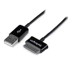 StarTech Câble connecteur pour station d'accueil vers USB pour Samsung Galaxy Tab 2 m-Câble de conception et de construction de grande qualité offrant une solution de rechange fiable aux câbles Samsung Galaxy Tab usés ou défectueux