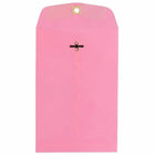 JAM Paper - Enveloppe à extrémité ouverte de 6 po x 9 po avec fermeture à fermoir - Brite Hue Ultra Pink - Paquet de 100-Taille: 6 x 9 pouces