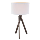 Union & Scale - Essentials - Lampe De Table - Espresso/Blanc-Commutateur de ligne