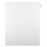 Mark Maker – Onglets séparateurs juridiques blancs, 1/25 onglets, format lettre, sans trous, numéro 102, 25/paquet-Onglets séparateurs blancs, 1/25 onglets