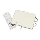 Moleskine – Carnet de la collection Classic, page blanche, couverture rigide, noir, 7,5 po x 9,75 po-La reliure collée se pose à plat