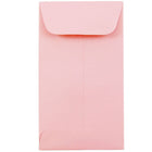 JAM Paper Enveloppes à monnaie no 6, 3 3/8 x 6 po, rose layette, 500/paquet-Enveloppes à monnaie