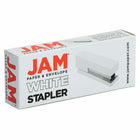JAM PAPER - Agrafeuse de bureau moderne, Blanc-6