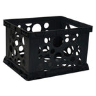 Storex – Classeur portatif empilable, lettre/légal, noir (61546U03C)-Classeur portable léger pour transporter dossiers de format lettre/légal, chemises suspendues et autres articles