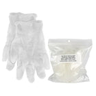 Trousse de protection de 5 jours contre les pandémies-5 Paires de Gants d'Examen en Vinyle - Grands