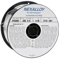 Nexal, Fil À Souder 5356, Aluminium, 0,030po Diamètre, paquet de 12-Diamètre du fil 0,030po