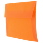 JAM Paper Enveloppes translucides A1, orange, 50/paquet-Intérieur vierge où écrire un mot personnalisé