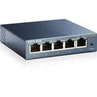 TP-LINK - Commutateur de bureau 10/100/1000Mbps 5 ports (TL-SG105)-Muni de 5 ports 10/100/1000mbps, le tl-sg105 augmente énormément votre capacité de réseau, permettant le transfert instantané de gros fichiers gourmands en bande passante