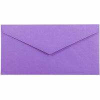 JAM Paper - Enveloppes Monarch - 3,875 x 7,5 - Violet Violet recyclé - Paquet de 50-Couleur : Violette