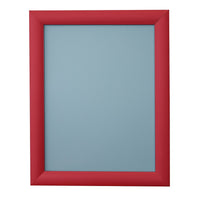 Eddies Hang-Up Display Ltd. Porte-affiches à cadre instantané - aluminium rouge - 8 -50 x 11 pouces - 10 paquets-Porte-affiche en aluminium avec cadre à pression