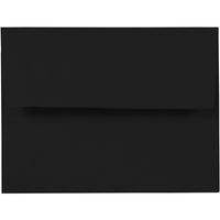 JAM Paper Enveloppes invitations de format A2, 4,38 x 5,75 po, noir, 1000/pqt (0114914b)-Noir lustré