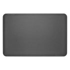 WeatherTech - Tapis anti-fatigue ComfortMat - Pierre - Noir-Conçu dans un souci d'ergonomie, ComfortMat a une épaisseur de 3/4" et aide à soulager les douleurs corporelles et articulaires afin que vous puissiez rester debout plus longtemps dans la cuisine, la buanderie, l'atelier, les bureaux debout - ou tout sol dur - sans vous sentir excessivement fatigué