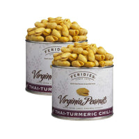 Feridies Thai-Turmeric Chili Virginia Peanuts 9oz/255g  - paquet de 2-OU certifie casher 