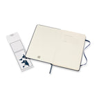 Moleskine - Carnet Classic Format Moyen - Ligné - Couverture Rigide - 4,5 po x 7 po - Bleu Saphir-Dimensions : 4,5 po x 7 po