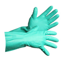 Forcefield - Gants garnis de troupeau Nitrile - Vert - Taille petite - Paquet de 2-Objet général, nitrile