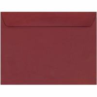 JAM Paper - Enveloppes pour livret - 9" x 12" - Rouge foncé - Paquet de 50-Couleur: Rouge Foncé