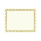 Geographics - Certificats de récompense, parchemin, 8 1/2 po l x 11 po H, or Optima - Paquet de 25-Bordure dorée classique