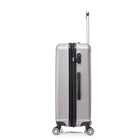 TOSCANO OTTIMO Bagage à main rigide de 21 po - Gris-Intérieur de luxe