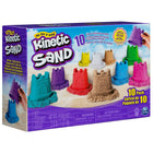 Kinetic Sand Coffrets Château-Paquet Multicolore-Paquet De 10-Ne contient ni blé, ni gluten, ni caséine