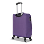 Club Rochelier - Ensemble de 3 bagages souples - Violet et Lilas-Roues pivotantes à 360 degrés