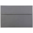 JAM Paper Enveloppes format invitation avec fermeture gommée, 5 1/2 x 8 1/8 po, gris foncé, 1000/paquet-Gris foncé