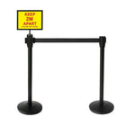 Porte-affiche Futech Landscape Stanchion-La couleur noire