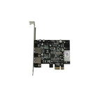 StarTech  Adaptateur de carte USB 3.0 SuperSpeed PCI Express (PCIe) à 2 ports avec alimentation UASP, LP4-Conception double format pour être compatible avec les systèmes pleine hauteur ou faible encombrement/compacts