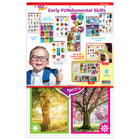 TREND enterprises, Inc. - Ensemble d'apprentissage des compétences fondamentales, tableaux 27,3 cm x 41 cm-Les affiches mesurent 41 cm x 27,3 cm chacune