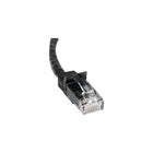 StarTech  Câble de raccordement antiaccrochage N6PATCH35BK de catégorie 6, 35 pi, noir-Connecteur mâle RJ-45 aux deux extrémités pour une connectivité réseau fiable
