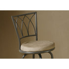 Monarch Specialties - 2393 Tabouret De Bar - Pivotant/Cafe Fonce - Paquet de 2-Dossier haut vous offre plus de support