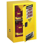 JustriteMD – Armoire sécurité compacte de comptoir Sure-Grip, 1 porte ferm. automatique, compacte, 12 gal, 23 1/4 x 18 x 35 (po)-Meilleur accès aux liquides les plus souvent utilisés, sans compromettre la sécurité
