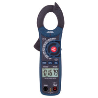 REED R5030-NIST Pince ampèremétrique 500A CA/CC v.e.v avec NCV-Pince ampèremétrique CA compact avec détecteur de tension sans contact (NCV) et thermomètre de contact intégré. Ce produit comprend un certificat ISO avec toutes les données et les incertitudes.
