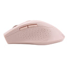 Staples - Souris ergo slim sans fil 2.4GHZ - Rose-Ergonomique