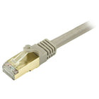 StarTech Câble de raccordement Ethernet Cat6a blindé, 12 pi, gris (C6ASPAT12GR)-Protecteurs de pinces pour connecteur RJ45 empêchant les câbles de s’accrocher et de se briser pendant l’installation
