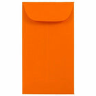 JAM Paper Enveloppes Colourées #6 Coin Commerciales - 3,375" x 6" - Orange recyclé - Paquet de 50-Couleur : Enveloppes à pièces orange